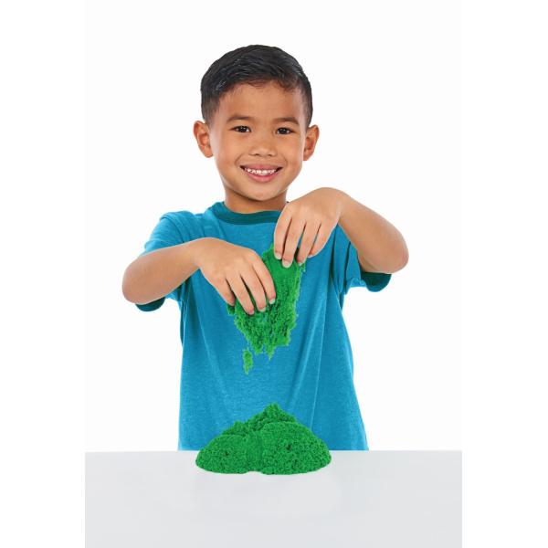 Kinetic sand krabice tekutého písku s podložkou zelená (obrázek 7)