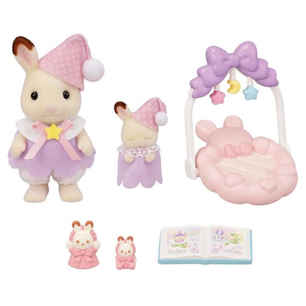 Sylvanian Families Čokoládoví králíčci spící sourozenci