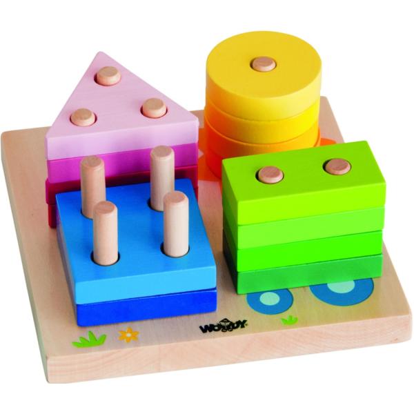 Woody Základné tvary na doske