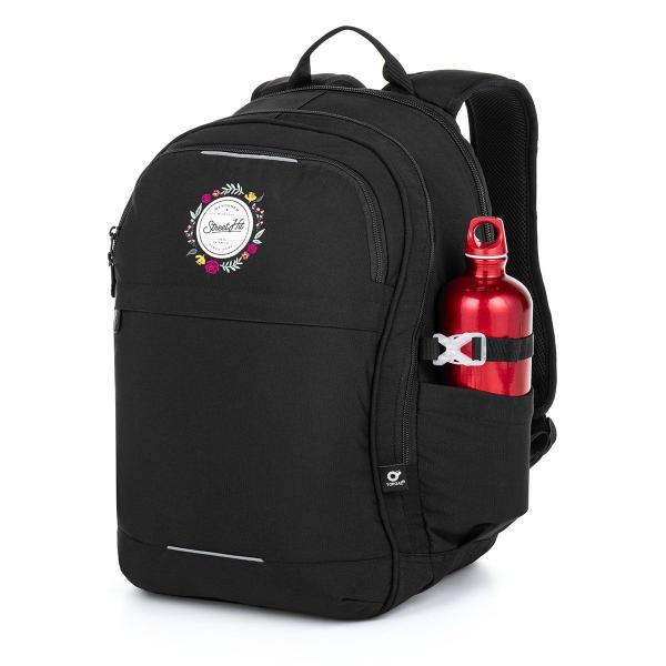 Černý studentský batoh Topgal RONY 23026