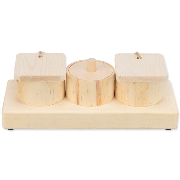 Interatívna hračka pre králiky a morčatá 15x4,5x6cm