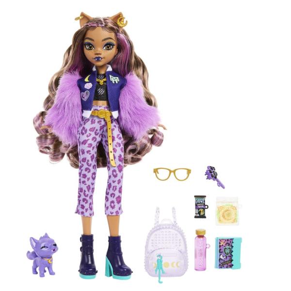 Mattel Monster High Příšerka monsterka - Clawdeen