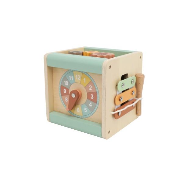 BABU - Malá multifunkční kostka s 5 aktivitami