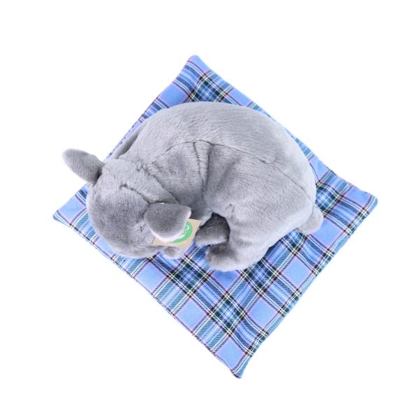 Plyšový pes Francouzský buldoček ležící 23 cm ECO-FRIENDLY (obrázek 4)