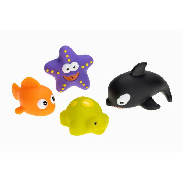 Gumové morské zvířátka 4ks