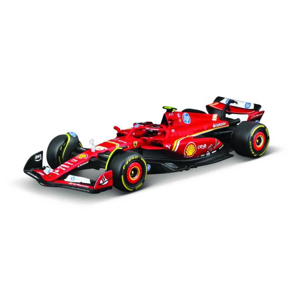 Bburago 1:43 Formula F1 Ferrari Scuderia SF-24 (2024) n.55 Carlos Sainz - con pilota