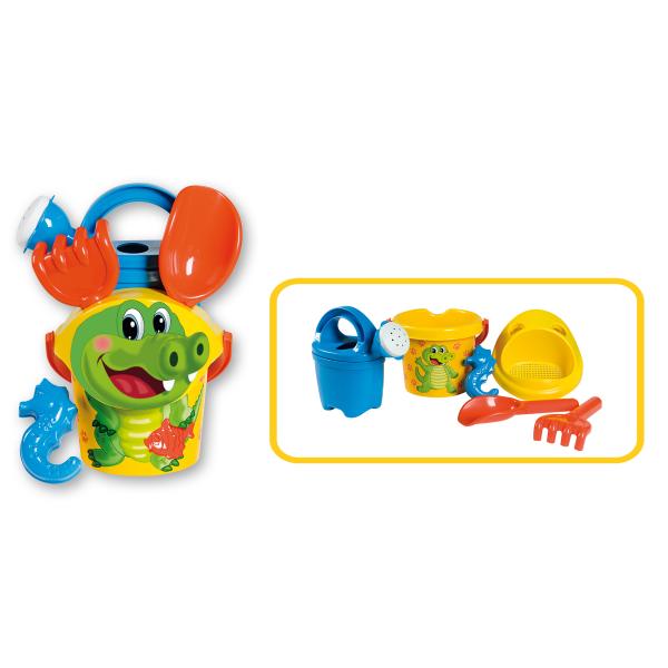 Androni Sada na písek krokodíl s konvičkou – malá