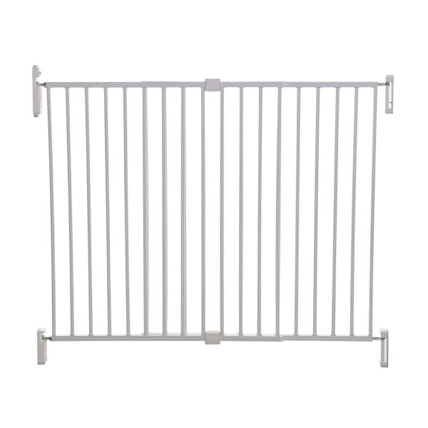 Dreambaby Zábrana bezpečnostní Broadway 2-panelová extra široká 76-134,5 cm bílá