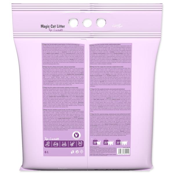 Stelivo Magic Litter Tofu levandule 6l (obrázek 5)