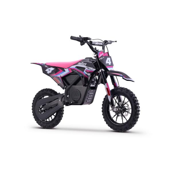 Elektrický Motocross pro děti Beneo Motors Panther růžový - 550W (obrázek 6)