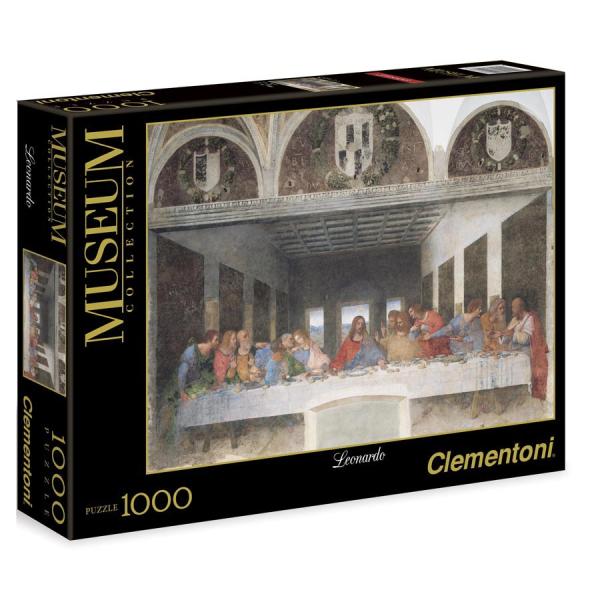 Clementoni - Puzzle Museum 1000 Leonardo de Vinci - Posledná večera