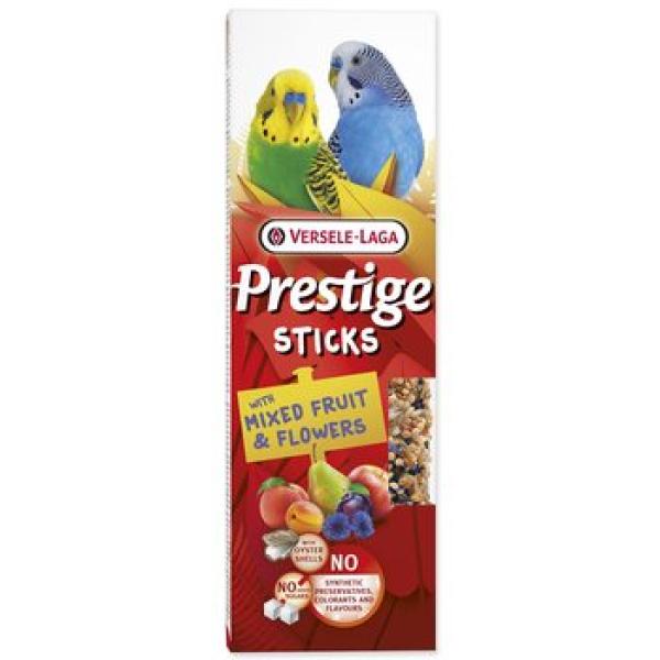 Tyčinky Versele-Laga Prestige malý papoušek mix ovoce a květů 60g 2ks