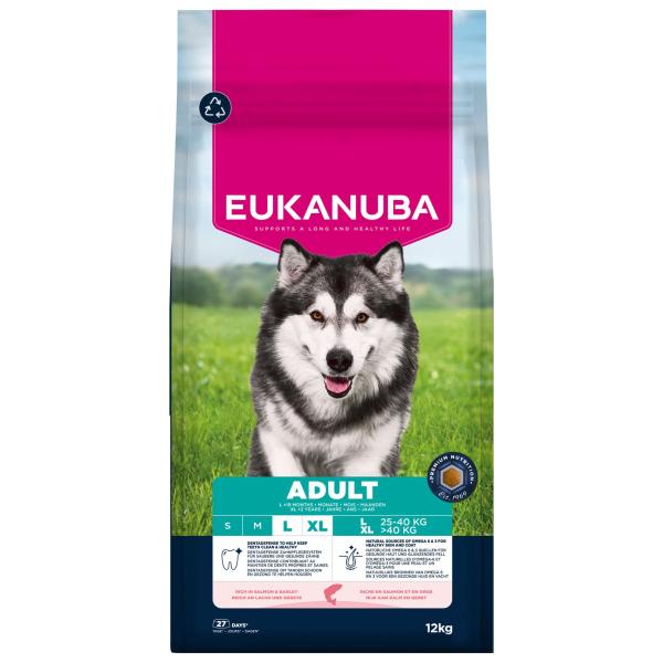 Krmivo EUKANUBA Adult Large rich in salmon and barley 12 kg (obrázek 9)