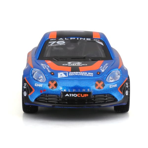 Bburago 1:43 Racing Alpine A110 CUP v dekorativní krabici (obrázek 5)