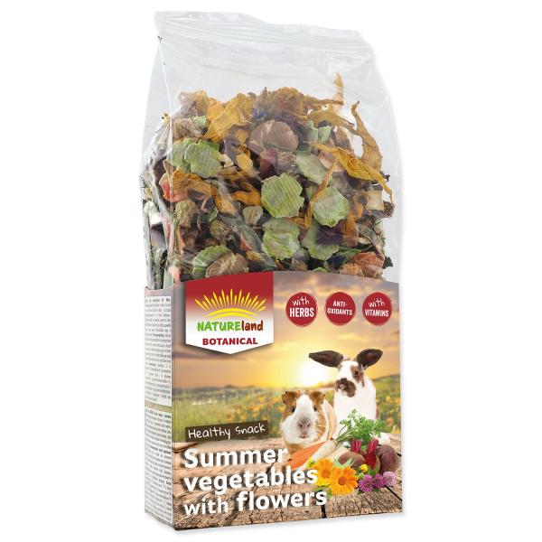 Pochoutka Nature Land Botanical letní zelenina s květinami 100g
