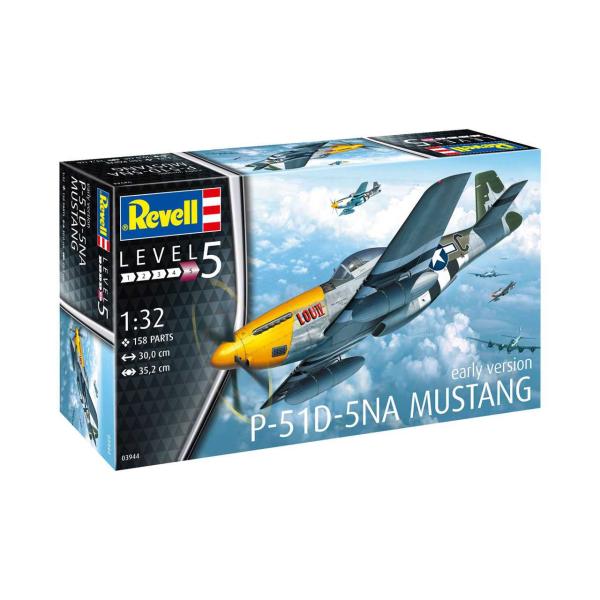 Plastic modelky letadlo 03944 - P-51D-5Na Mustang (1:32)
