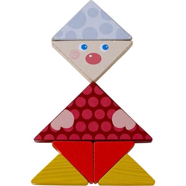 Haba Hra s předlohovými kartičkami Tangram Tvary a postavičky (obrázek 4)