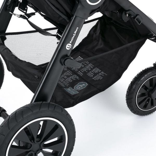 PETITE&MARS Kočárek Street+ Air Black + Stříška Limited 100 Airplane (obrázek 7)