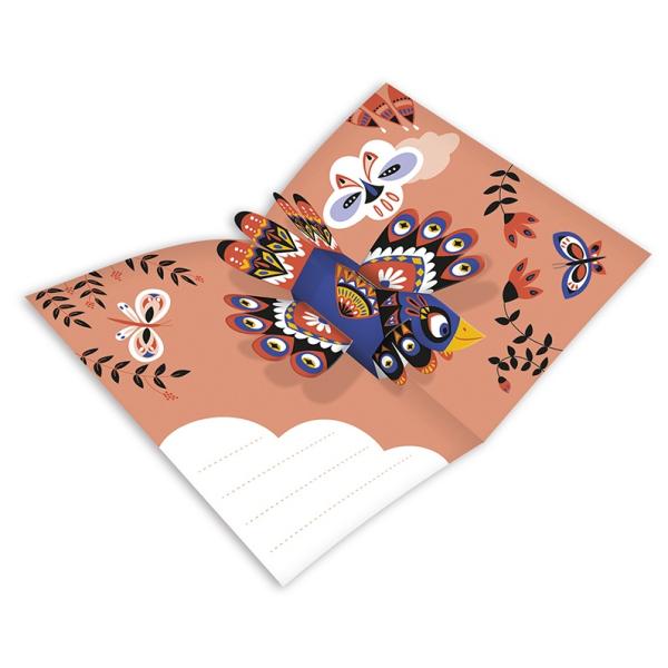 Janod Atelier Sada Mini Origami Pohlednice se zvířátky od 6 let (obrázek 4)