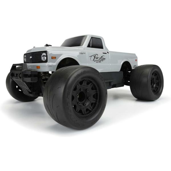 Pro-Line karosérie 1:10 Chevrolet C-10 1972 šedá (Stampede, Granite) (obrázek 5)