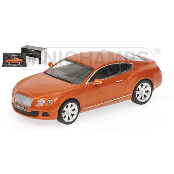 1:43 BENTLEY CONTINENTAL GT 2011 ORANGE METALLIC