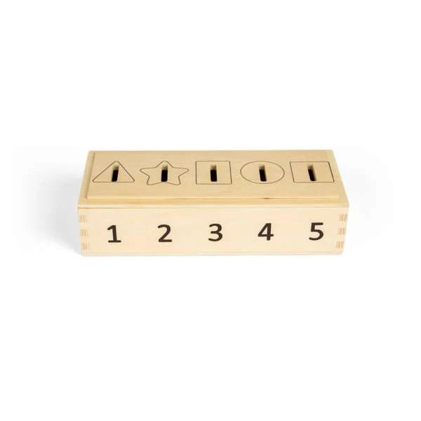 Bigjigs Toys Třídění barev, tvarů a čísel (obrázek 3)