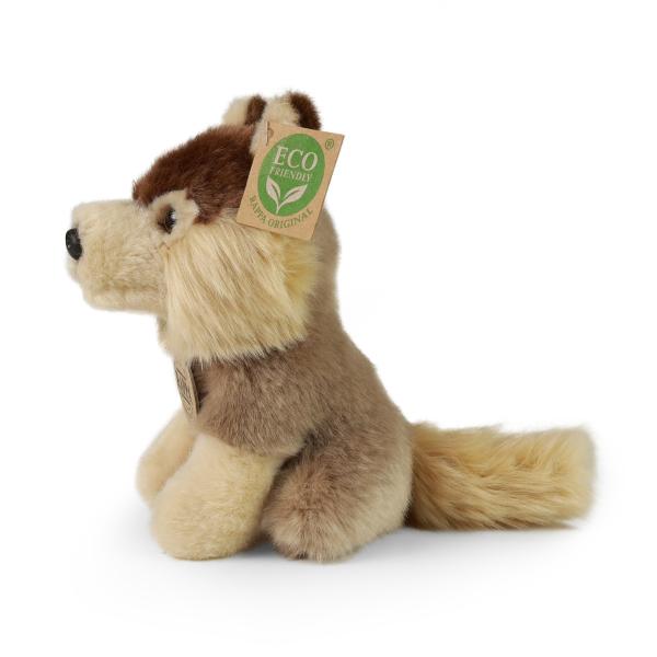 Plyšový vlk sedící 16 cm ECO-FRIENDLY (obrázek 4)