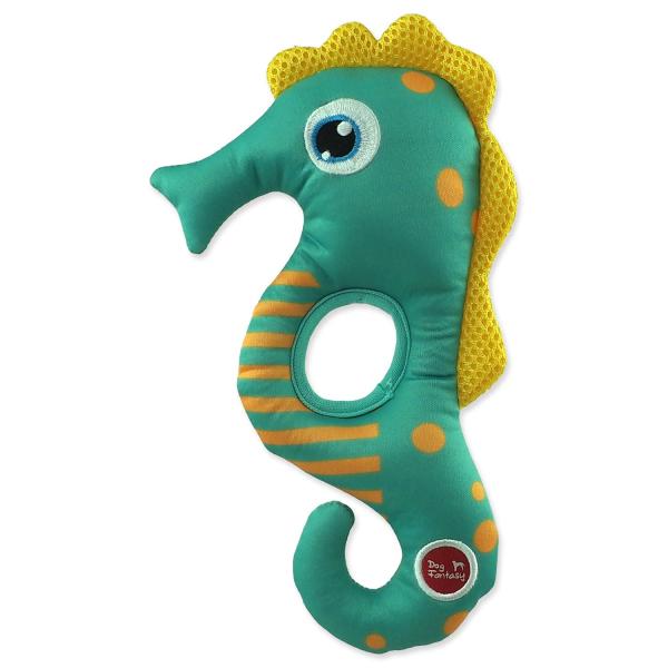Giocattolo Dog Fantasy Water Float cavalluccio marino galleggiante e sibilante verde 22,5cm