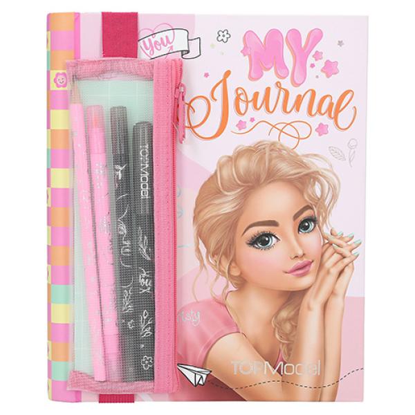 Top Model Omalovánka My Journal - S penálem a psacími potřebami, 4 ks