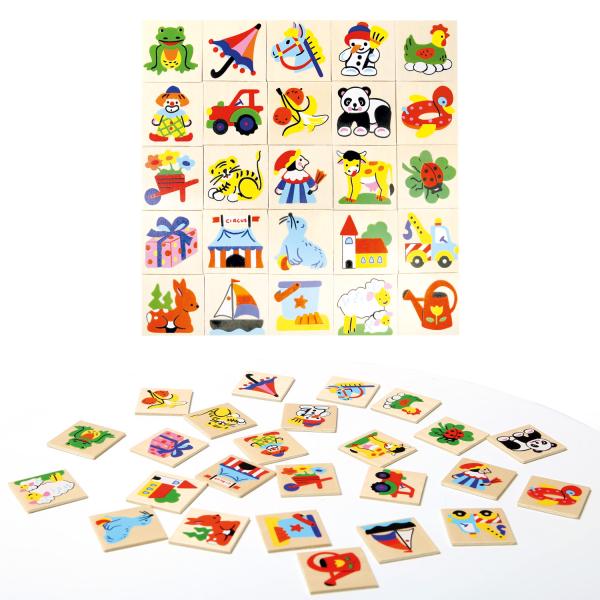 Bino Dřevěné obr-značky pro školky (obrázek 5)