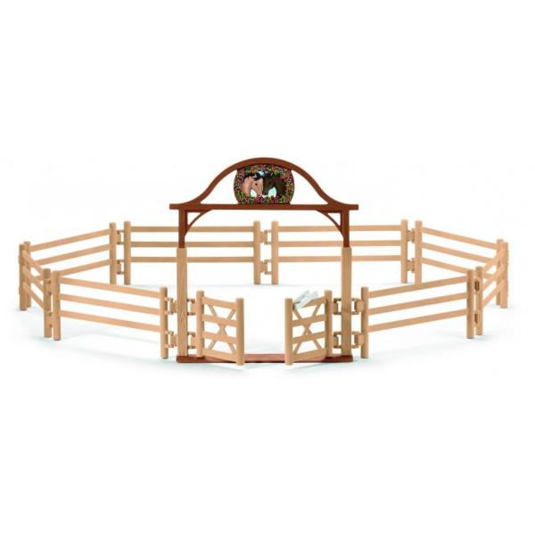 Schleich Ohrada pre kone so vstupnou bránou