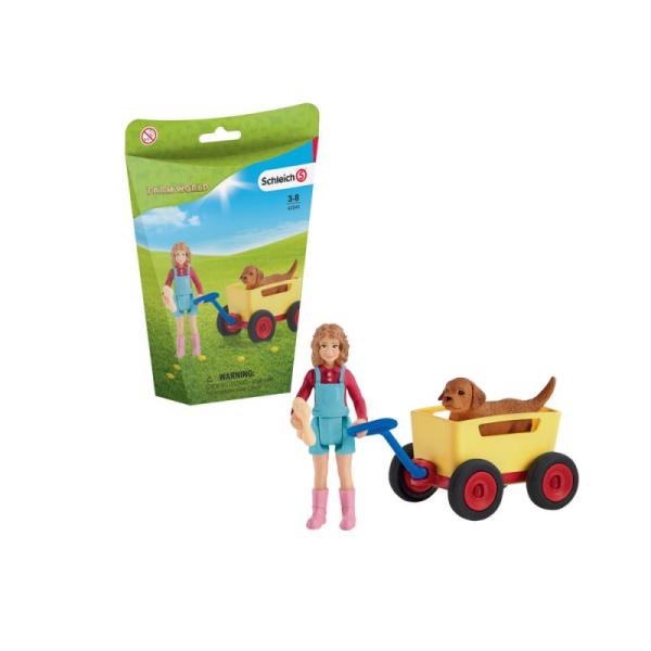 Schleich Výlet s ručním vozíkem (obrázek 4)