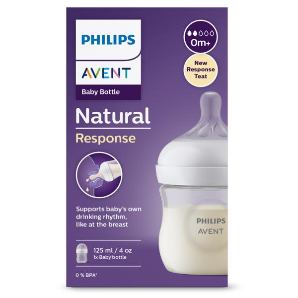 Philips AVENT Láhev Natural Response 125 ml, 0m+ (obrázek 4)
