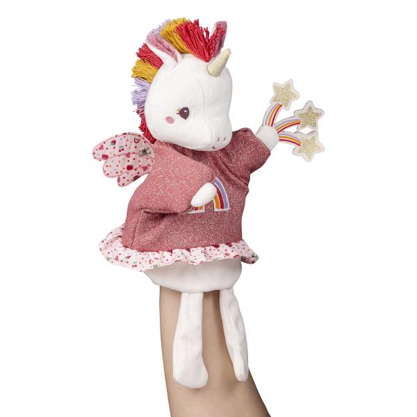 Lilliputiens – maňásek na ruku – jednorožec Lena