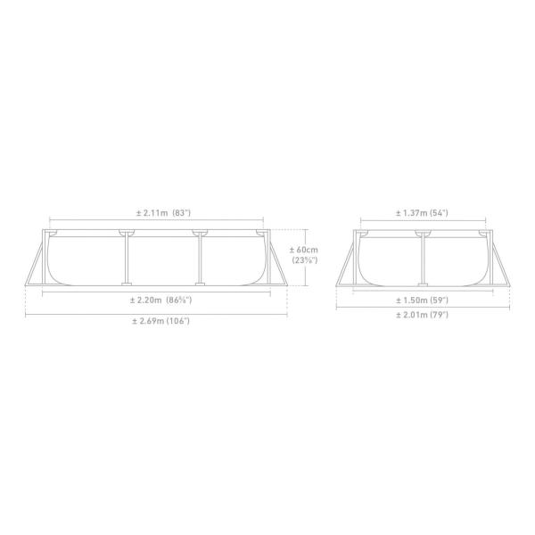 Intex 28270 Bazén Rectangular Frame Pool 220 x 150 x 60cm (obrázek 11)