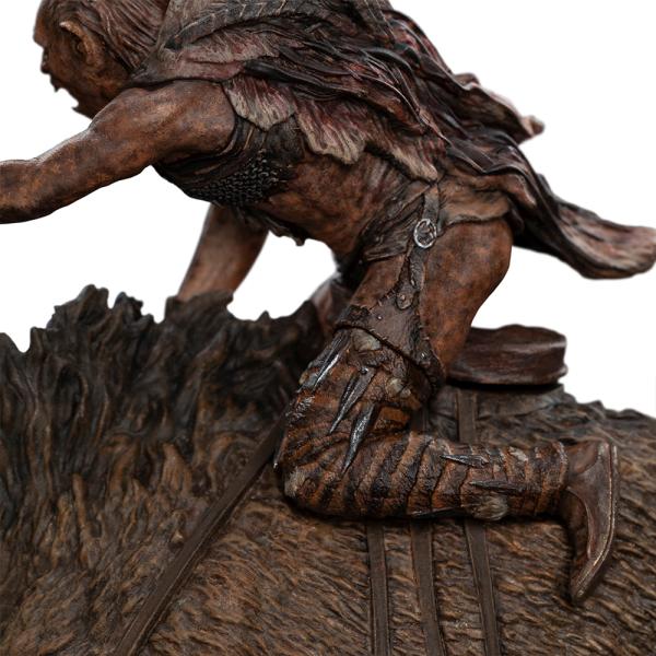 Weta Workshop The Lord Of The Rings - Sharku Na Vargovi Miniaturní Socha (obrázek 5)