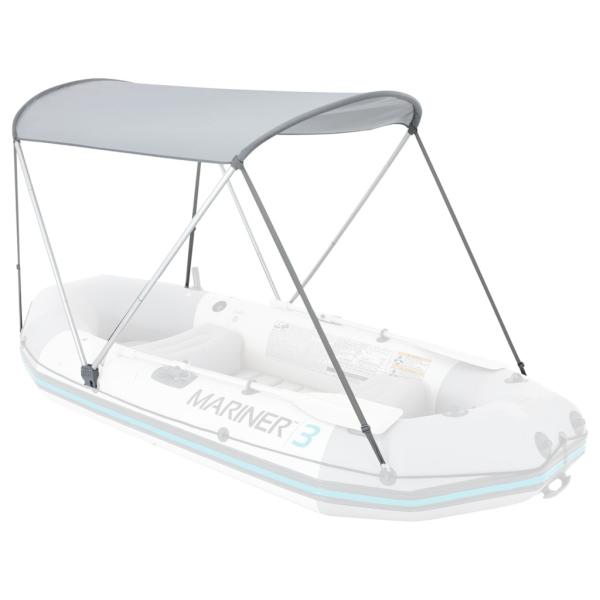 INTEX 68600 Strieška na loď sivá 160x142 cm oxfordská látka