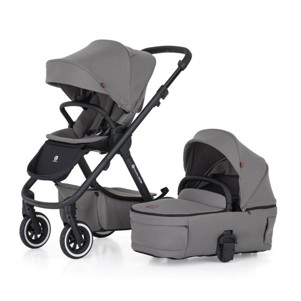 PETITE&MARS Kočárek kombinovaný ICON 2v1 Dove Grey XXL AIR + Core Pro i-Size Black Grey (obrázek 5)