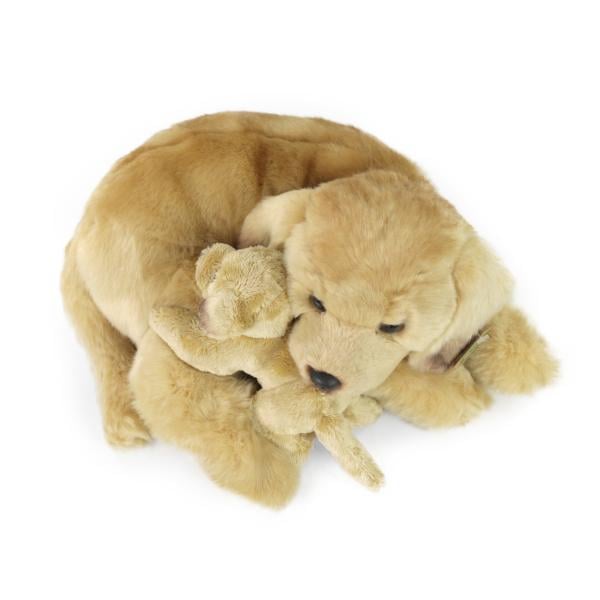 Plyšový labrador 27 cm EKO-PŘÁTELSKÝ (obrázek 4)