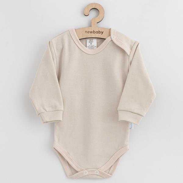 Dětské bavlněné body New Baby béžová 62 (3-6m)