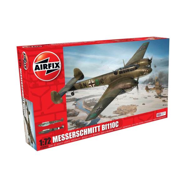 Classic Kit letadlo A03080A - Messerschmitt Bf110C / D (1:72)