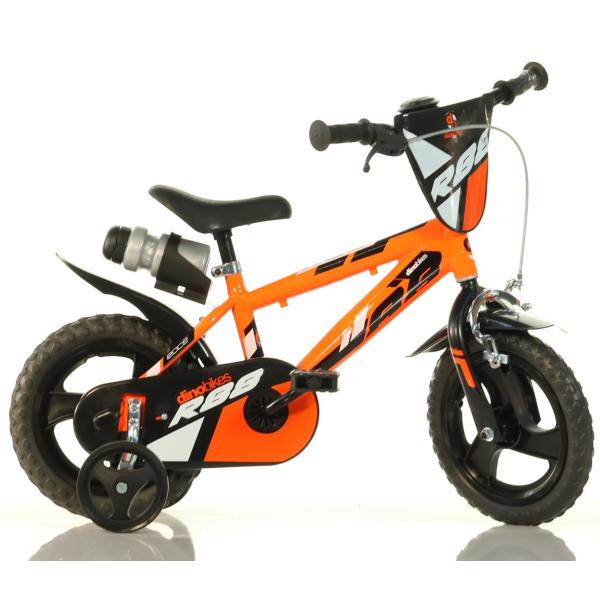 Dino Bikes - Detský bicykel 12" 412UL26R88 - oranžový - 2024