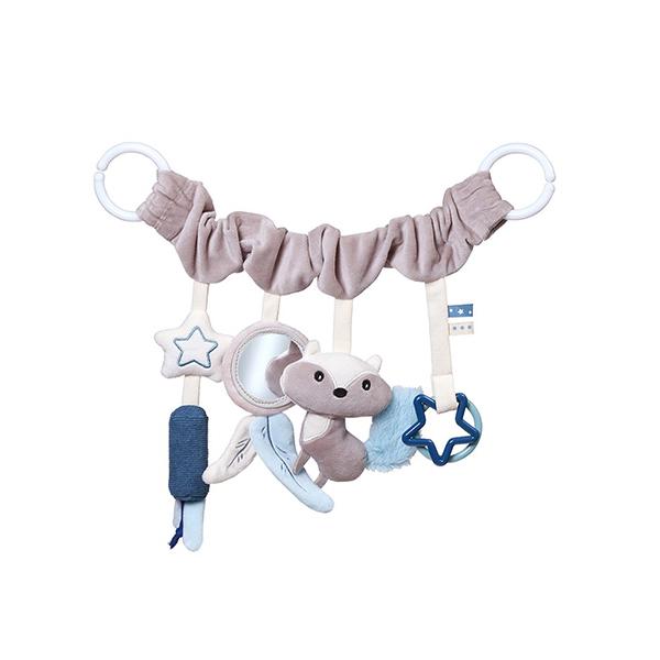 Babyono Hrazdička závesná Raccoon 0m+