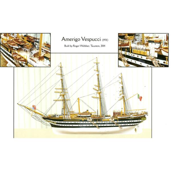Mantua Model Amerigo Vespucci 1:84 kit (obrázek 4)