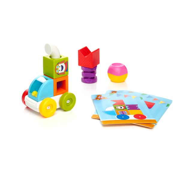 SmartMax – Moje první magnetická stavebnice s autem 2v1