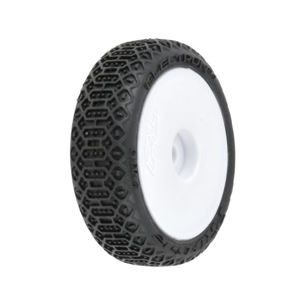 Pro-Line kolo 1:24, pneu Electron 2.0, disk biely, H7 (4): Micro-B