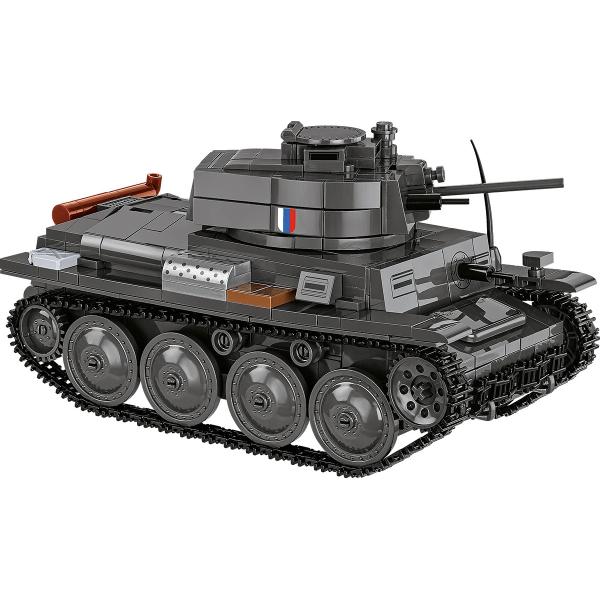 Cobi 2666 World War II Panzer 38(t)/ČKD LT vz. 38, 2v1, 1:28, 705 k, 1 f (obrázek 4)