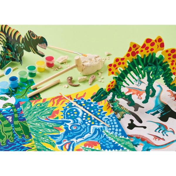Janod Atelier XXL Kreativní sada s aktivitami Dinosauři (obrázek 5)