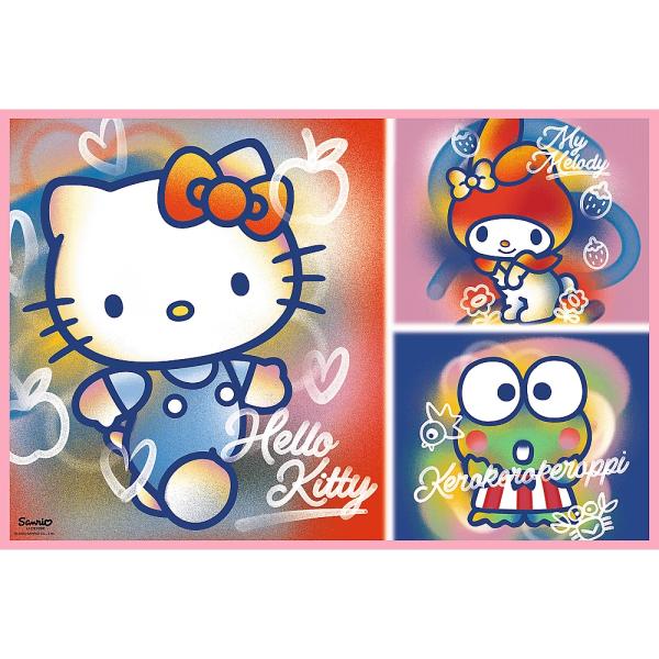 Trefl Puzzle Hello Kitty a přátelé 2×200 dílků