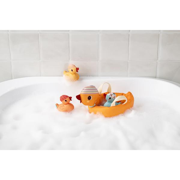 Lilliputiens – plovoucí hračka – máma kachna a káčátka